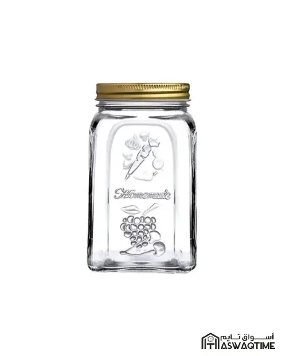 [PSB-80398] PASABAHCE HOMEMADE GLASS JAR WITH METAL LID 3000ML