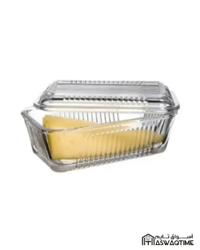 [PSB-97711] PASABAHCE FRIGO BUTTER DISH WITH LID 480 ML