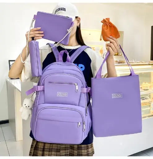 [ALX02-A050] SCHOOL BACKPACK 0824 SET 0824