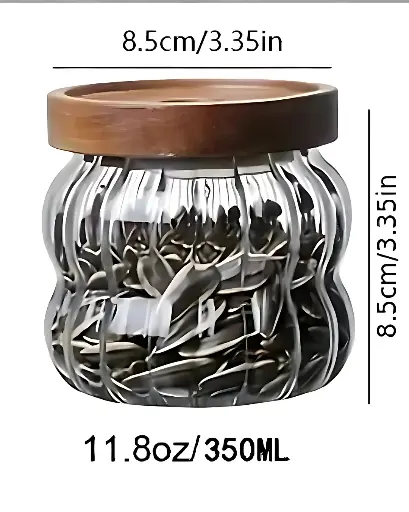 [YUN-GLA17738] STRIPED WAVE JAR SIZE1