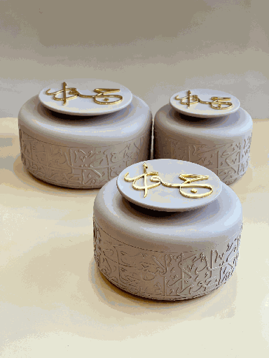 [OTN-HJ1308 ] OTANTIK FOOD WARMER SET FROM JIWAR - PURPLE + GOLD FOOD WARMER SET 