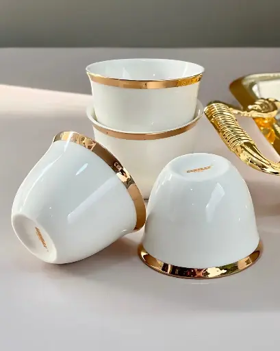 [GER-GER4403] GERMAX  80CC CAWA CUP GOLD 12PCS SET