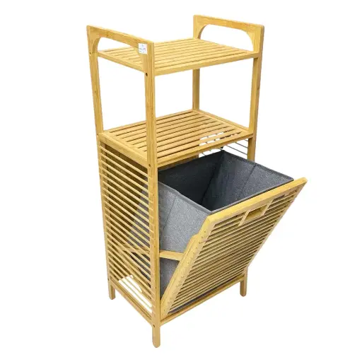 [DZ-2938] DELZA LAUNDARY BAG BAMBOO