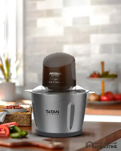 [JR-EC278-3420] ARSHIA 2IN1 ELECTRIC CHOPPER 3LTR BLACK