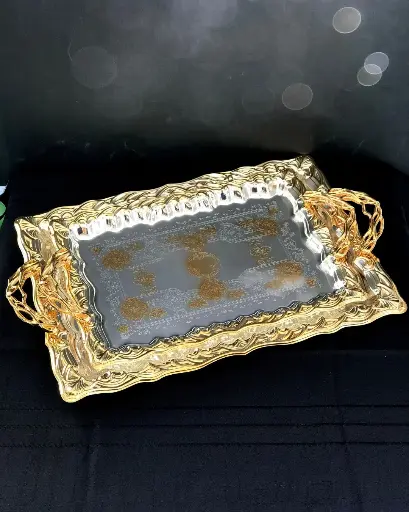 [GER-GER1839] GERMAX GOLDEN TRAY 2 PCS 