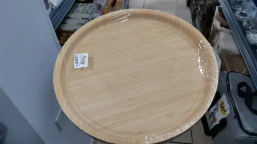 [DZL-1376] TRAY BAMBO 35 CM ROUND