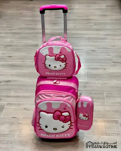 [RUY-28369-2] TROLLEY BAG HELLO KITTY 3 PCS