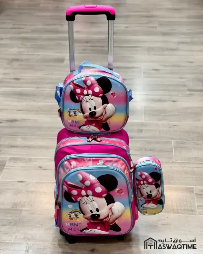 [RUY-28369-3] TROLLEY BAG MINNIE 3 PCS