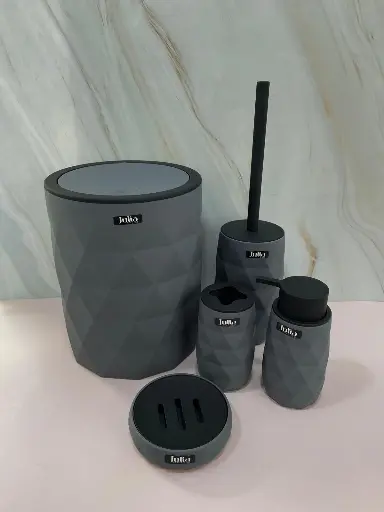 [JUL-JU24-2003] JULIA BATHROOM SET 5PCS 