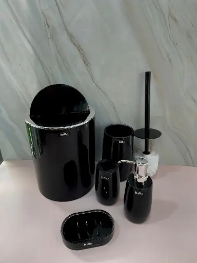 [JUL-JU24-2006] JULIA BATHROOM SET 5PCS 