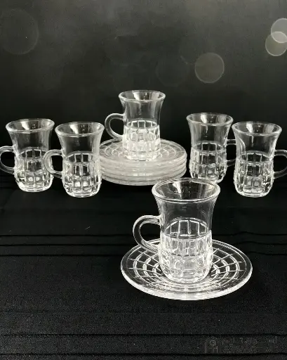 [GER-GER5385] GERMAX5385 TEA CUP & SAUCER 12PCS SET LEGION