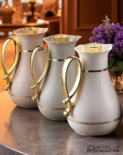 [GER-2842MCG] GERMAX VACUUM FLASK 1.0 Ltr GOLD