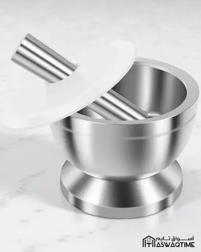 [SJ-KK306] JIE STAINLESS STEEL 304 MORTAR AND PESTLE 