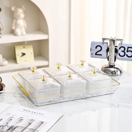 [SJ-MX2434] JIE 13PCS NUTS BOWL TRAY SET