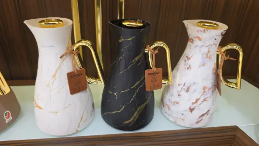 [GER-GER2404M] GERMAX VACUUM FLASK 1L MARBLE