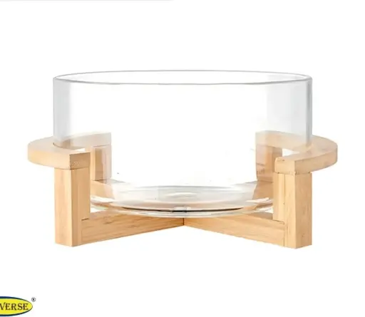[YUN-GLA28249] YUN SALAD GLASS BOWEL