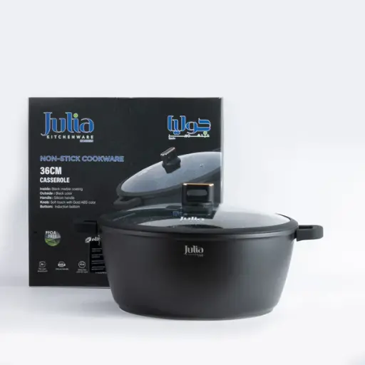 [JUL-JU1028] ELITE-PRO PLUS CASSEROLE WITH LID
36CM-BLACK