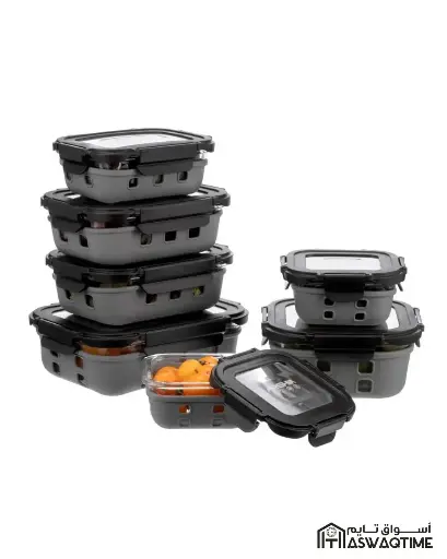 [JR-FC112-3677] ARSHIA 7PCS GLASS CONTAINER SET